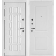 Квадро-124/PR- 180 Белый дуб фактурный / Белый