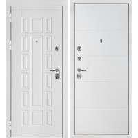 Квадро-124/PR- 35 Белый дуб фактурный / Белый