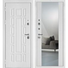 Квадро-124/PR- 71 Z Белый дуб фактурный / Белоснежный