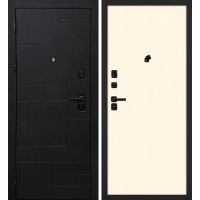 Лабиринт-201/Гладкая Черный мягкая шагрень / Магнолия