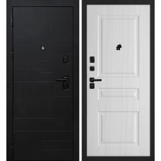 Лабиринт-201/PR-150 Черный мягкая шагрень / Сандал белый