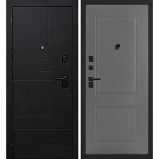 Лабиринт-201/PR-167 Черный мягкая шагрень / Серый