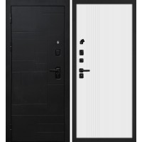 Лабиринт-201/PR-216 Черный мягкая шагрень / Белый