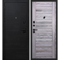 Лабиринт-201/PSK-1 Черный мягкая шагрень / Ривьера грей