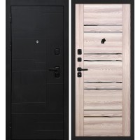 Лабиринт-201/PSK-1 Черный мягкая шагрень / Ривьера крен-экрю