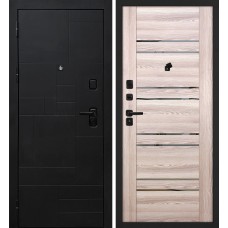 Лабиринт-201/PSK-1 Черный мягкая шагрень / Ривьера крен-экрю