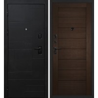 Лабиринт-201/ТЕХНО-708 Черный мягкая шагрень / Венге