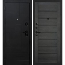 Лабиринт-201/ТЕХНО-708 Черный мягкая шагрень / Грей