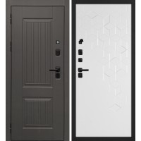 Линэя-214/PR-126 Коричнево-серый / Белый