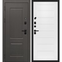 Линэя-214/ТЕХНО-708 Коричнево-серый / Белоснежный