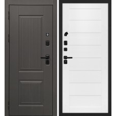 Линэя-214/ТЕХНО-708 Коричнево-серый / Белоснежный