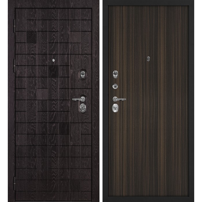Дверь Скамбио Порте Нона-36/Гладкая Горький шоколад / Эвкалипт африканский