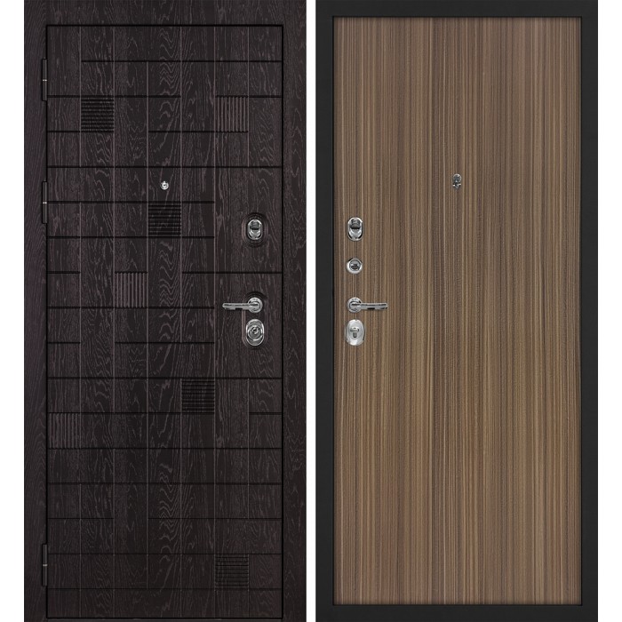 Дверь Скамбио Порте Нона-36/Гладкая Горький шоколад / Эвкалипт испанский