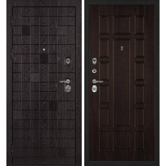 Дверь Скамбио Порте Нона-36/PR- 124 Горький шоколад / Дуб мореный