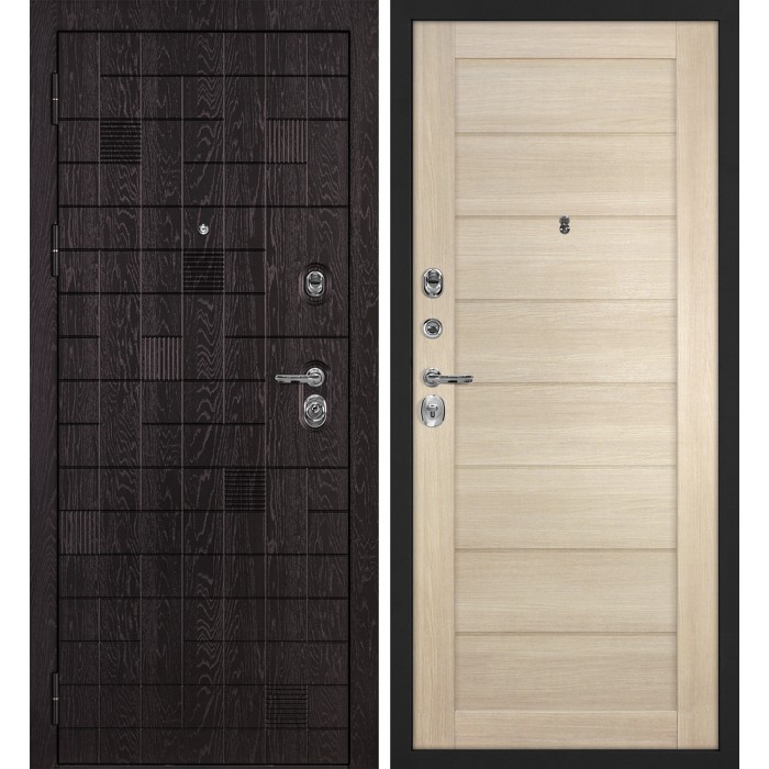 Дверь Скамбио Порте Нона-36/Техно-708 Горький шоколад / Капучино