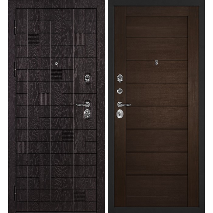 Дверь Скамбио Порте Нона-36/Техно-708 Горький шоколад / Венге