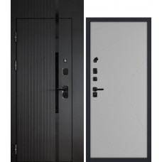 Сити-1/PR -103, с фальш-фрамугой черный мягкая шагрень / Агат