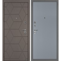 Тетра-181/Гладкая Коричнево-серый / Серый матовый