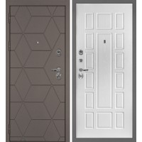 Тетра-181/PR-124 Коричнево-серый / белый ясень