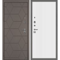 Тетра-181/PR-216 Коричнево-серый / Белый