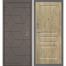 Тетра-181/Версаль-2 Коричнево-серый / Дуб песочный