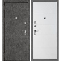 Урбан-127/PR-35 Бетон темный / Белый