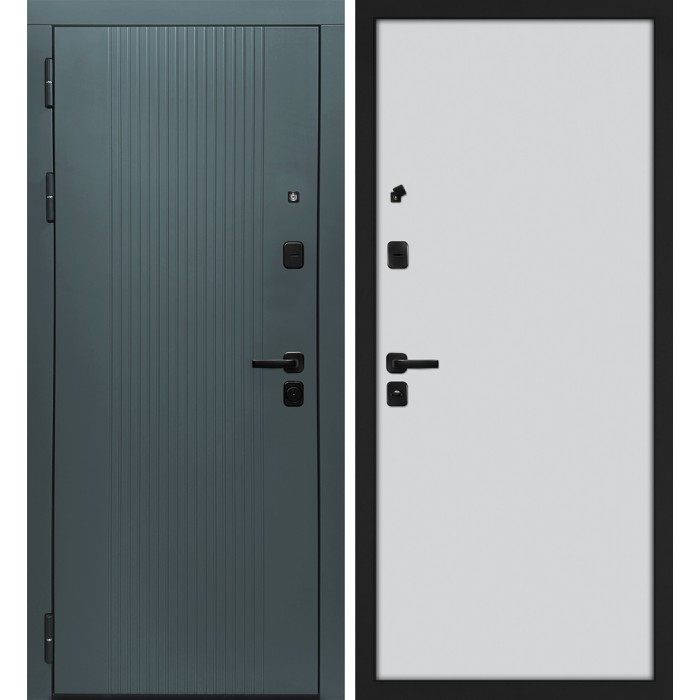 Дверь Скамбио Порте Альфа/Гладкая Бархат авокадо / Агат