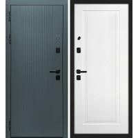 Альфа/Смальта-Лайн 06 Бархат авокадо / Белый ral 9003