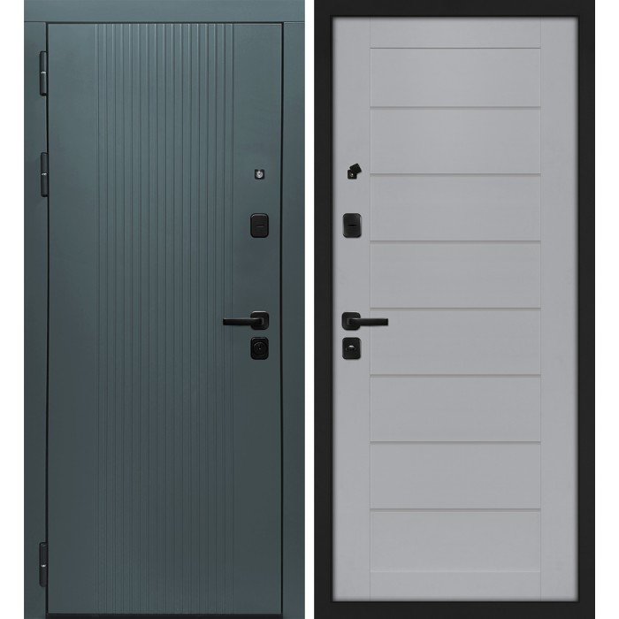 Дверь Скамбио Порте Альфа/Техно-708 Бархат авокадо / Манхэттен