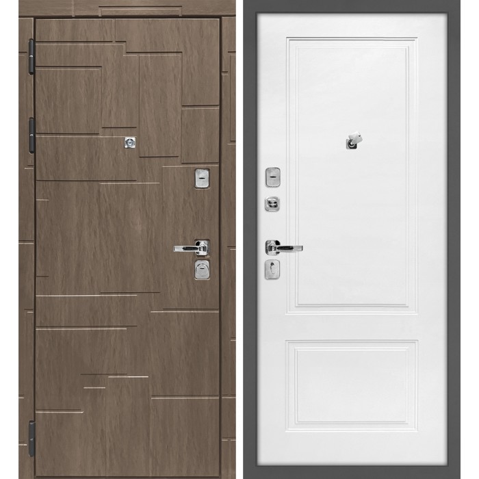 Дверь Скамбио Порте Домино/ПДЕ-04 Дымчатая луна / Жасмин