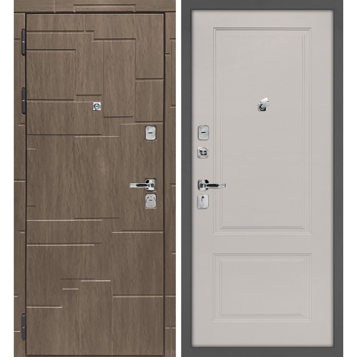 Дверь Скамбио Порте Домино/ПДЕ-04 Дымчатая луна / Кашемир