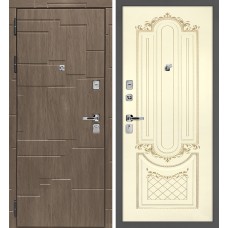 Домино/Смальта 13 Дымчатая луна / Слоновая кость ral 1013 патина золото