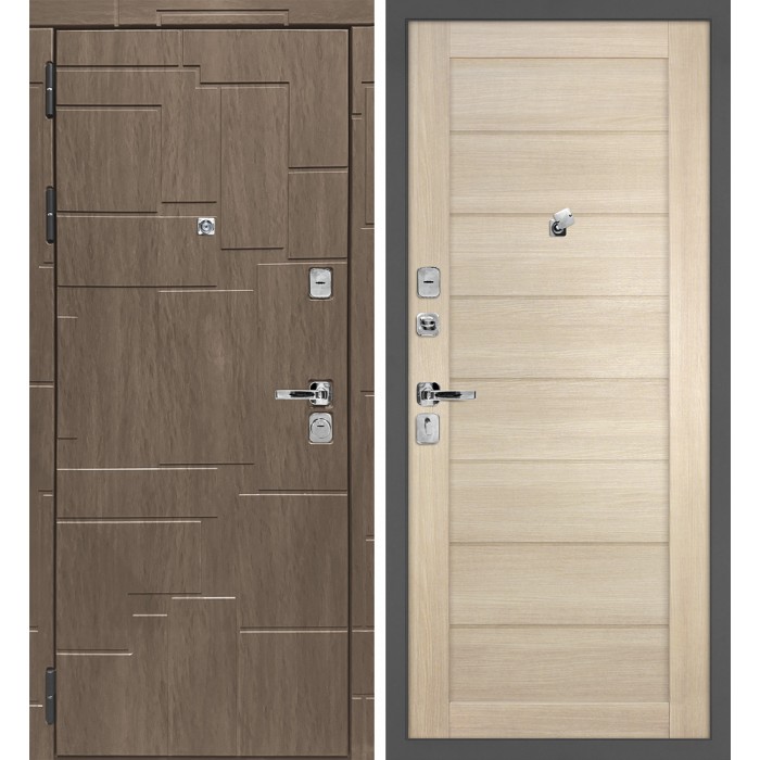 Дверь Скамбио Порте Домино/Техно 708 Дымчатая луна / Капучино