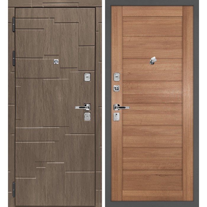 Дверь Скамбио Порте Домино/Техно 708 Дымчатая луна / Миндаль