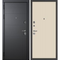 Э-1 / Гладкая Серый софт / Бежевый матовый