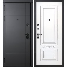 Э-1 / Смальта-04 Серый софт / Белый ral 9003  патина серебро