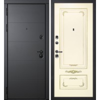 Э-1 / Смальта-09 Серый софт / Слоновая кость ral 1013 патина золото