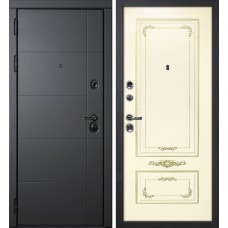 Э-1 / Смальта-09 Серый софт / Слоновая кость ral 1013 патина золото