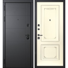 Э-1 / Смальта-14 Серый софт / Слоновая кость ral 1013 патина шампань