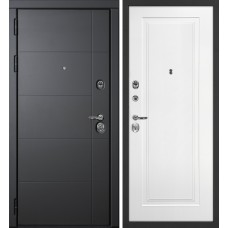 Э-1 / Смальта-Лайн 06 Серый софт / Белый ral 9003