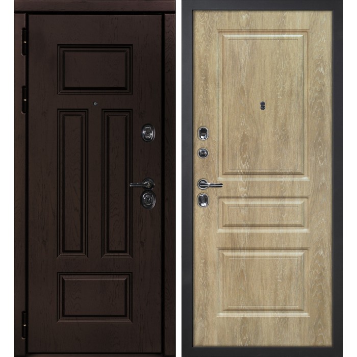 Дверь Скамбио Порте Э-2 / Версаль-2 Дуб крафт / Дуб песочный