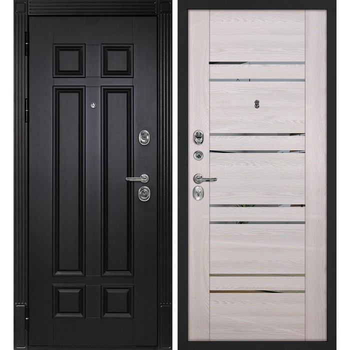 Дверь Скамбио Порте Гера-2 / PSK-1 Венге / Ривьера крем