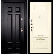 Гера-2 / Смальта-09 Венге / Слоновая кость ral 1013 патина золото