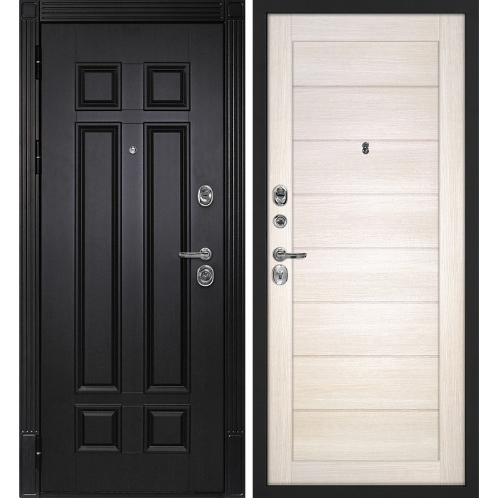 Дверь Скамбио Порте Гера-2 / Техно-708 Венге / Сандал бежевый