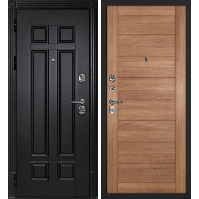 Дверь Скамбио Порте Гера-2 / Техно-708 Венге / Миндаль