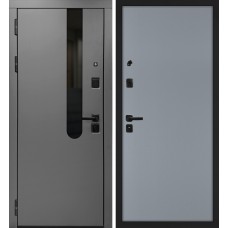 Комета/Гладкая Бархат графит / Серый матовый