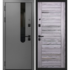 Комета/ПСК-1 Бархат графит / Ривьера грей