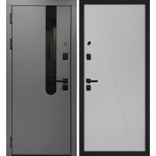 Комета/Смальта-Лайн 02 Бархат графит / Агат ral 7044