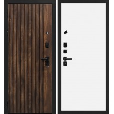 Лофт-1/Гладкая Дуб коньяк с патиной / Белый грунт