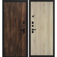 Лофт-1/Гладкая Дуб коньяк с патиной / Дуб молочный